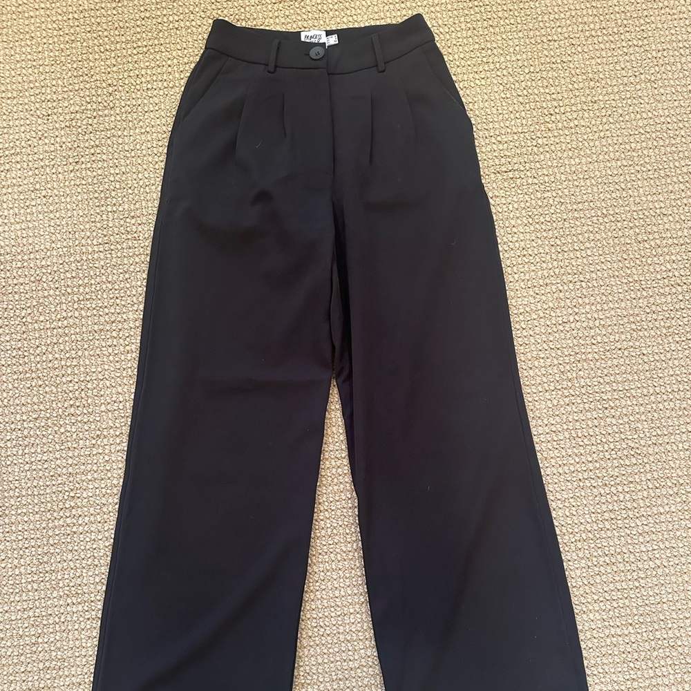 Princess Polly Black Pantsuit
